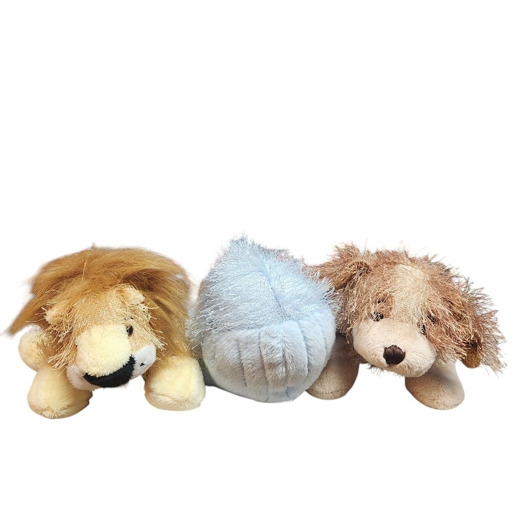 Ganz Webkinz Lot 3 Cocker Spaniel Whale Lion Retired Plush No Codes Collectible